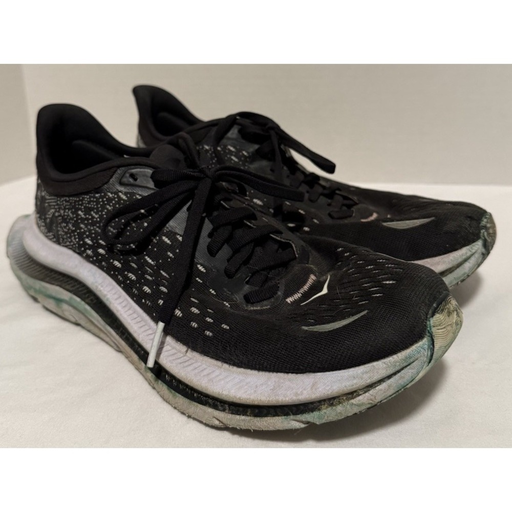 Hoka One One Kawana Women's Running Shoes Black White Size 8.5 W